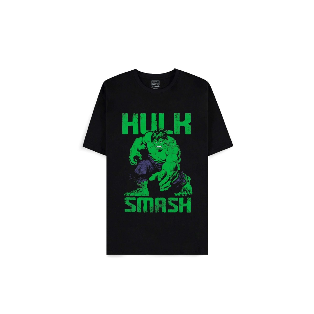Marvel - Hulk Smash Heren Tshirt - Zwart